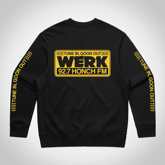 Sweatshirt, Honch FM, WERK 92.7