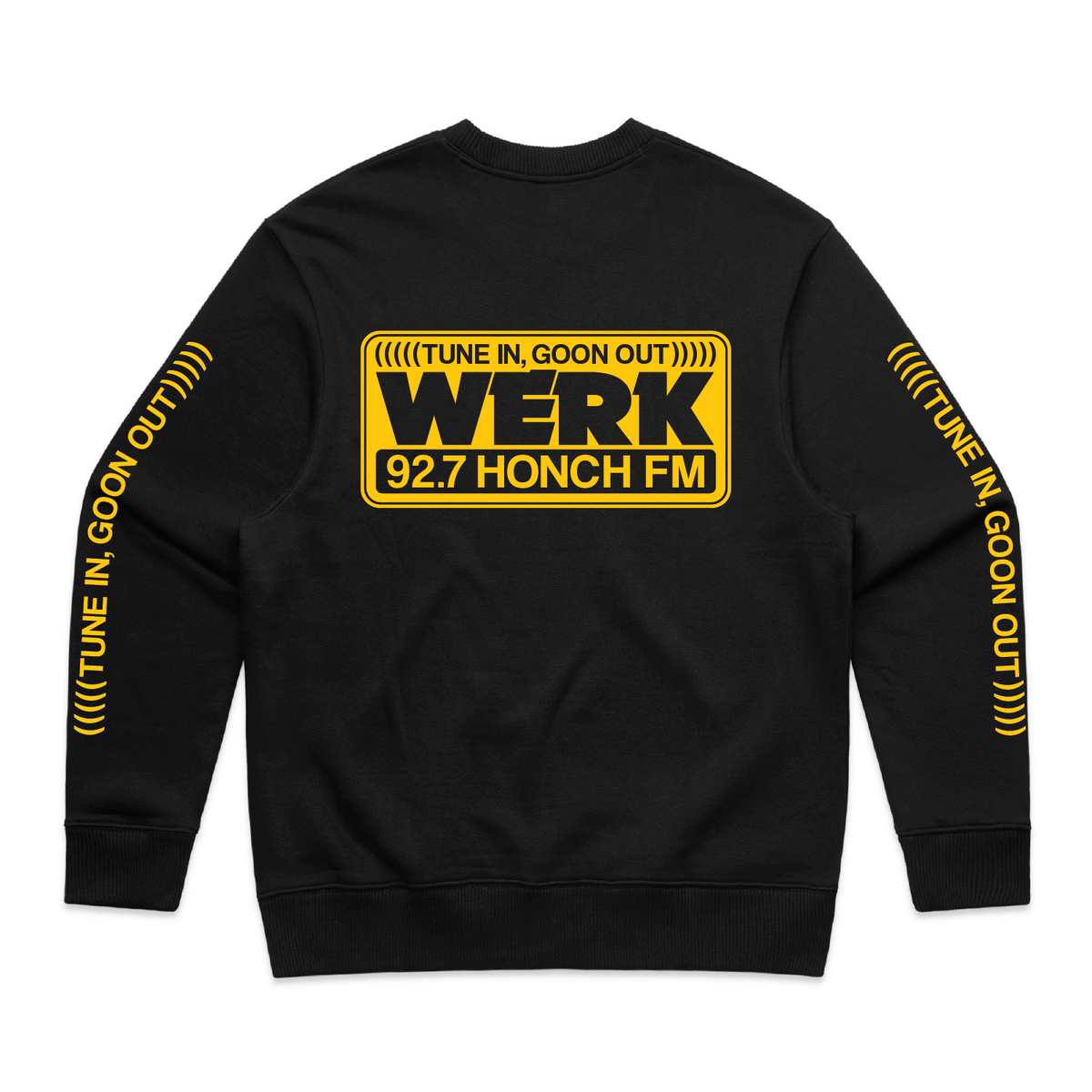 Sweatshirt - Honch FM, WERK 92.7