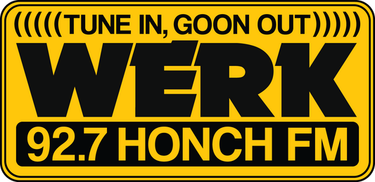 Bumper Sticker - Honch FM, WERK 92.7