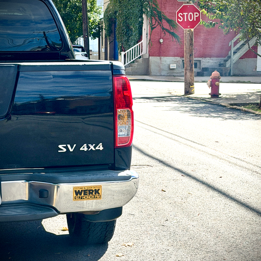 Bumper Sticker - Honch FM, WERK 92.7